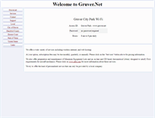 Tablet Screenshot of gruver.net